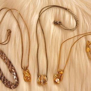 D74 Vintage Jewelry Women's Accessories Necklace Bracelet